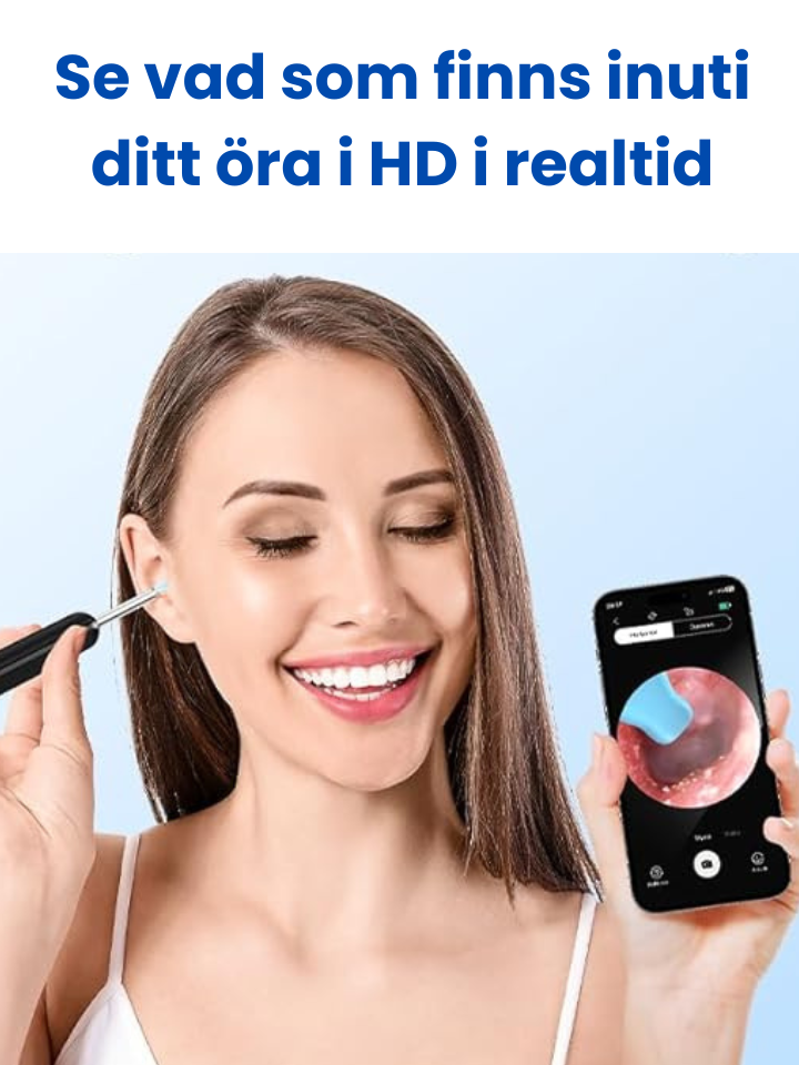 Smart Öronrengörare med Kamera