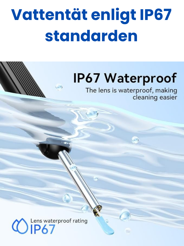 Smart Öronrengörare med Kamera